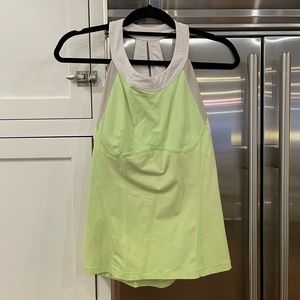 Lululemon Green Tank Top